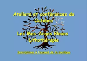 Actualité d'octobre chez Les Mes-Anges Bleues 