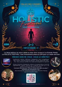 Holistic Festival les 2 et 3 novembre 2024