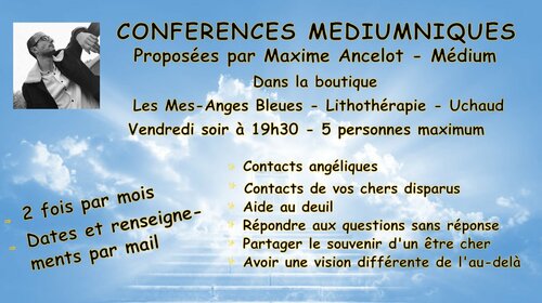 Conférences médiumniques de Maxime Ancelot 